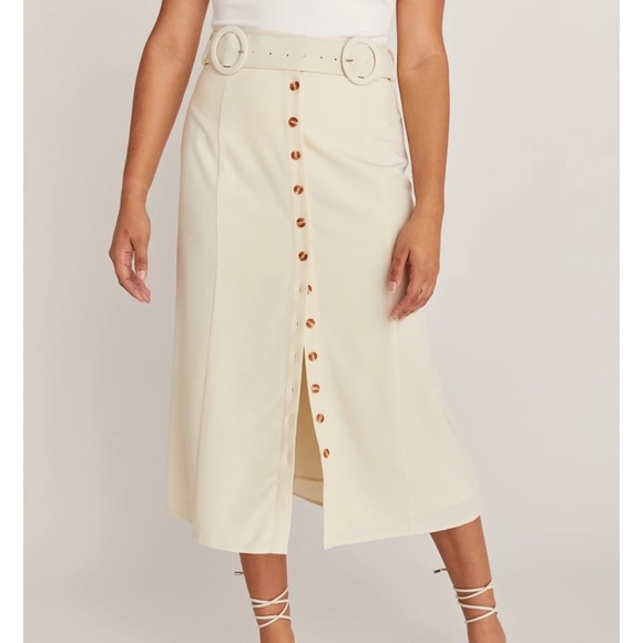 Backyard Roses Stella MIDI Skirt - Picture 3 of 3